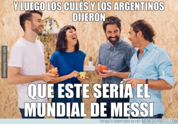 ¡Siguen los memes! Cristiano y Messi son atacados tras eliminación de Portugal y Argentina