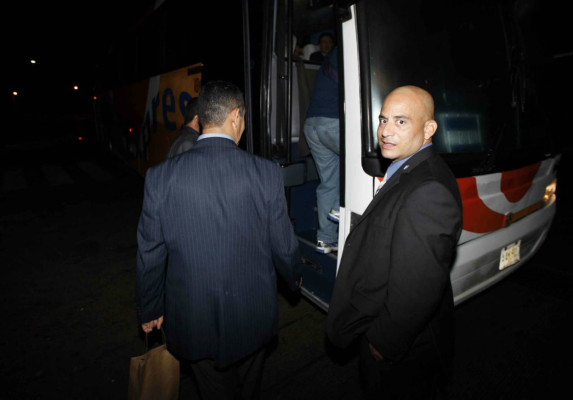 Honduras regresó a las 02:45 am de este sábado a San Pedro Sula