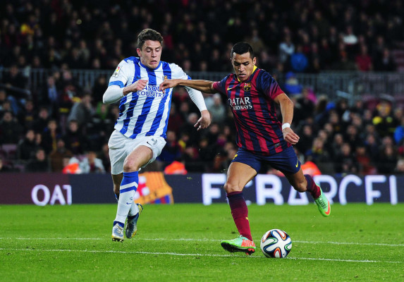 Barcelona sacó ventaja, ganó 2-0 a la Real Sociedad