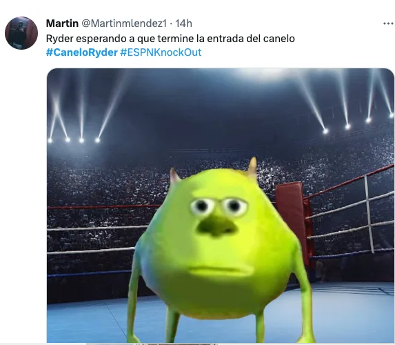 ¡Te vas a morir de risa! Los memes que dejó la pelea entre Canelo Álvarez contra John Ryder