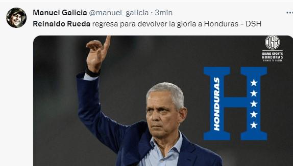 Lo que dice la prensa hondureña sobre la llegada de Reinaldo Rueda a la Selección Nacional: “Ojalá pueda unir al país”