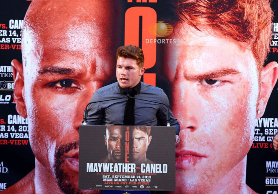 Mayweather-Canelo, lista la pelea del año