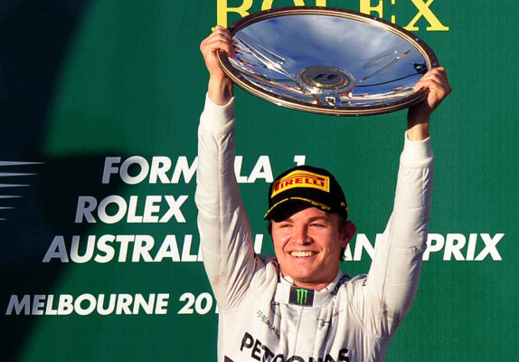 Nico Rosberg gana el GP de Australia de Fórmula 1