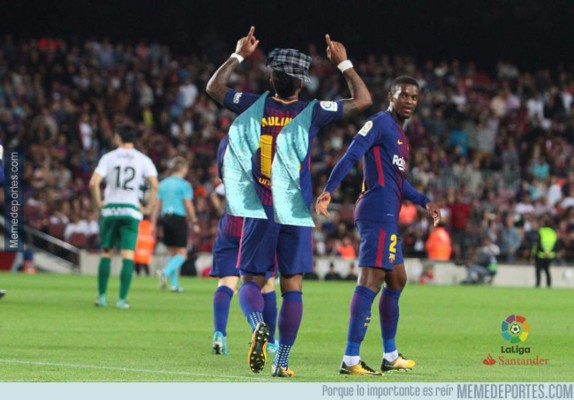 Paulinho, blanco perfecto de los memes que dejó el Barcelona-Eibar