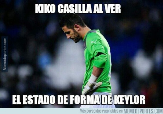 Los imperdibles memes dedicados a Keylor Navas y Real Madrid