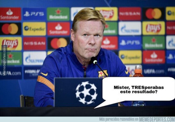 Barcelona fue goleado por el Benfica, se acercan a la Europa League y los memes los destrozan