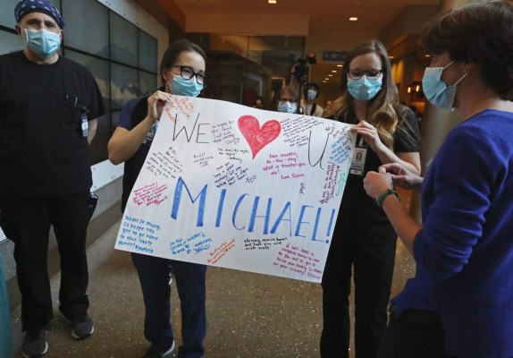 Venció al coronavirus tras dos meses hospitalizado y recibe una factura de un millón de dólares