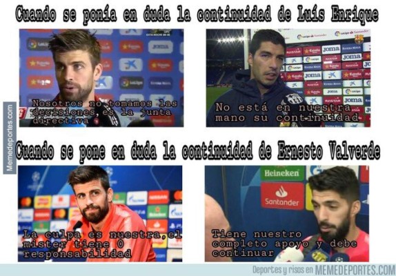 Barcelona y Real Madrid, víctimas favoritas de los memes más divertidos de la semama &nbsp;&nbsp;