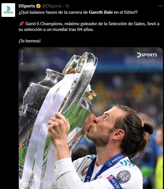 “Adiós leyenda”, “Lo ganó todo”: Prensa internacional se rinde ante el retiro de Gareth Bale