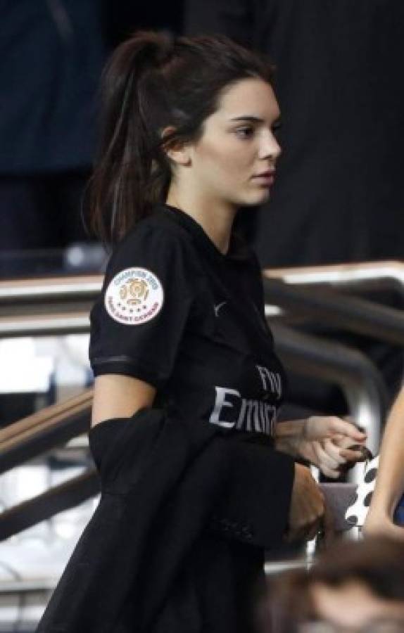 Kendall Jenner, la aficionada más sexy del PSG de Neymar