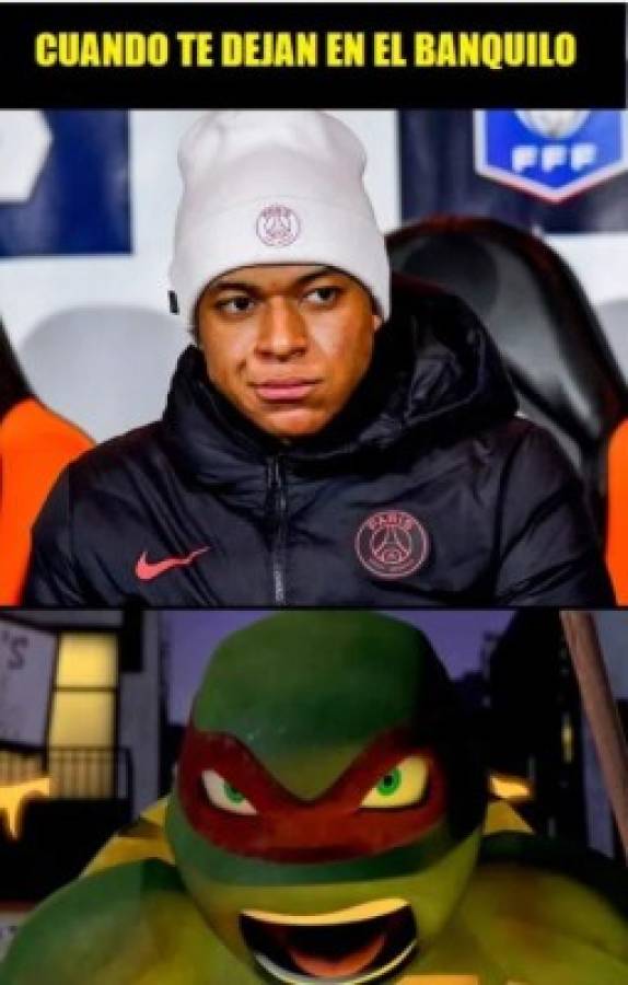 Los memes no perdonan a Mbappé ni a Neymar tras la eliminación del PSG en la Champions