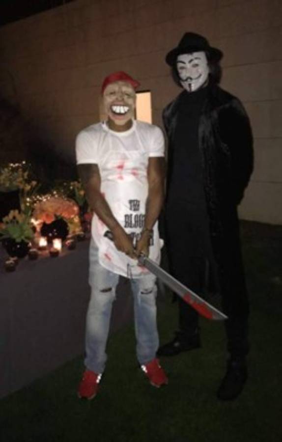 Los mejores disfraces de los deportistas y famosos para celebrar Halloween