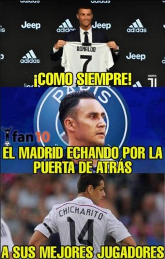 Crueles: Los tremendos memes del último día del mercado de fichajes con Keylor Navas de protagonista