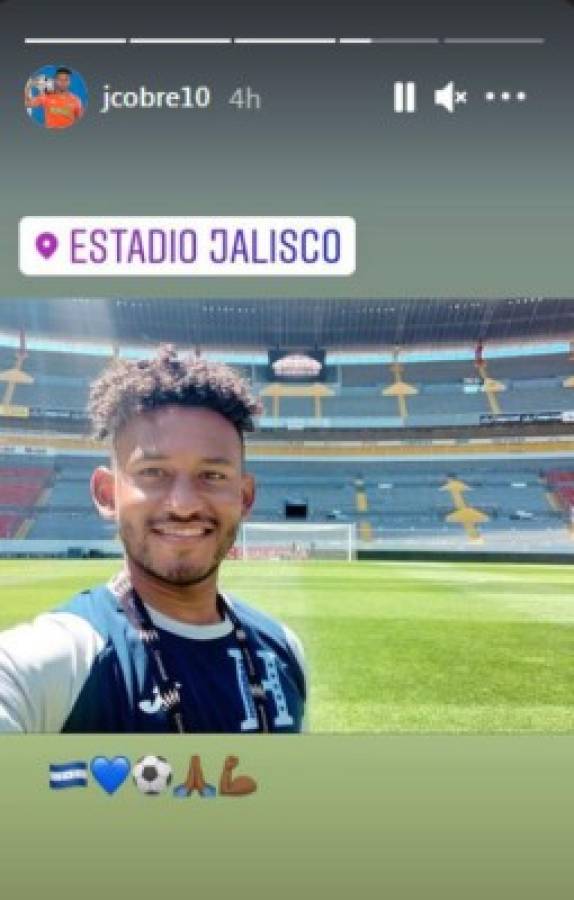 Jugadores Sub-23 de Honduras muestran el lado íntimo del reconocimiento de cancha del estadio Jalisco