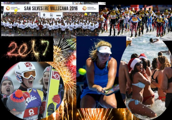 Las mejores imágenes del deporte con el que arrancó el 2017