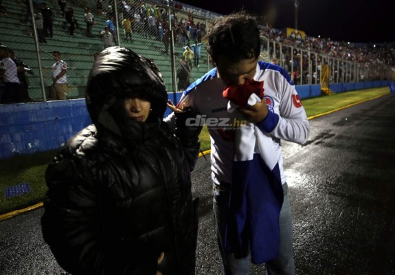Las otras imágenes que dejó de la trágica noche en el Estadio Nacional de Tegucigalpa