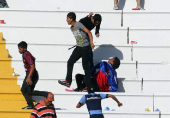 Casos de violencia que involucran a aficionados de clubes en Honduras