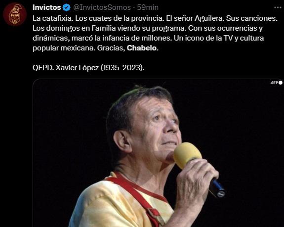 “Hoy soy América por Chabelo”: Prensa deportiva mexicana llora la muerte del emblemático presentador