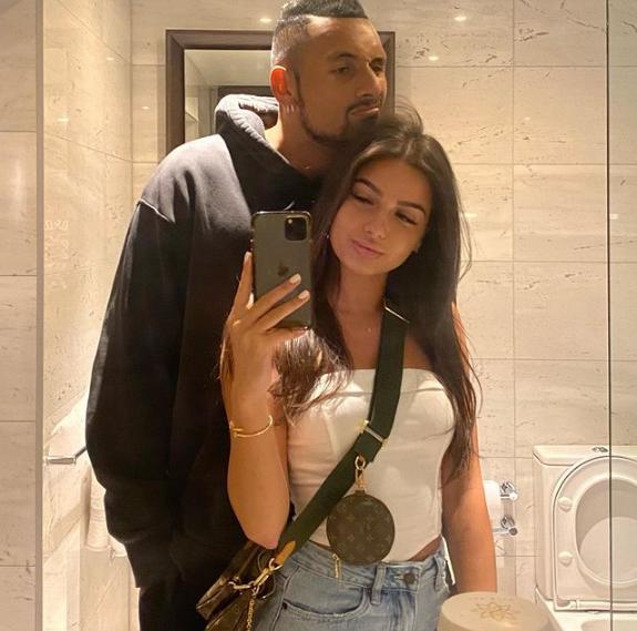 La curiosa manera en que el polémico tenista Nick Kyrgios presentó a su nueva novia: Una empresaria exitosa de 21 años