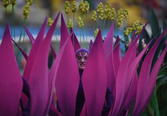 Espectacular inauguración de ceremonia de Brasil 2014