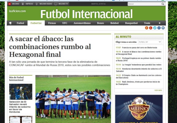 La prensa mexicana habla de la previa del duelo México-Honduras ¿Aztecazo?