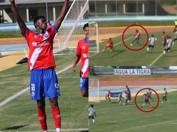 Jeremy Rodríguez está on fire: así fue su tercer gol con Olimpia en el Apertura