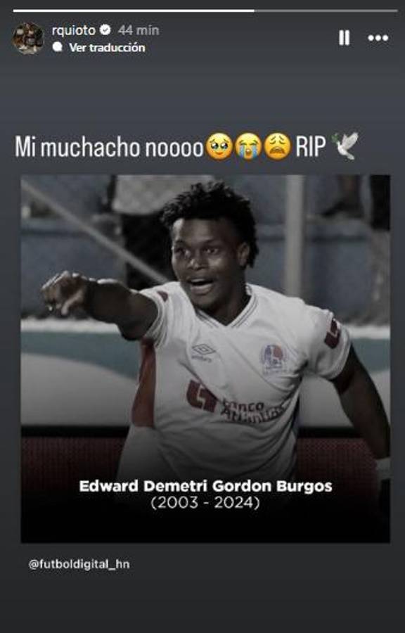 “Su sueño era construirle una casita a su mamá”: jugadores y prensa deportiva reaccionan por la muerte de Demetri Gordon