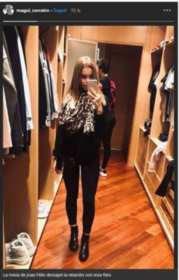 ¡Descubierto! Una foto desvela y confirma a la espectacular modelo portuguesa que sale con Joao Félix