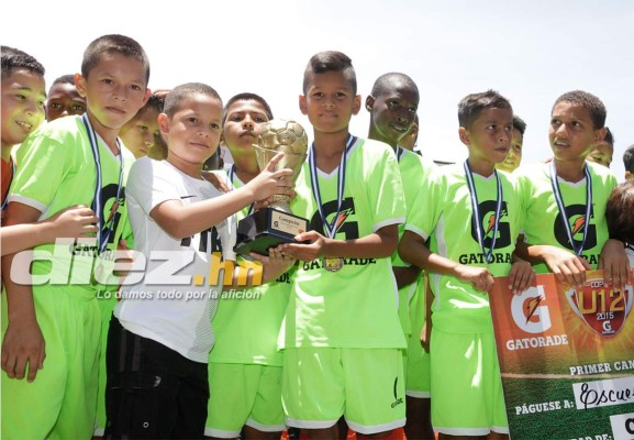 San Antonio de Tela se corona campeón de Copa Gatorade Sub-12