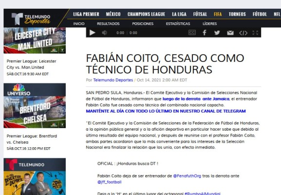 ¡Ya mencionan candidatos! La reacción de la prensa internacional tras la destitución de Fabián Coito