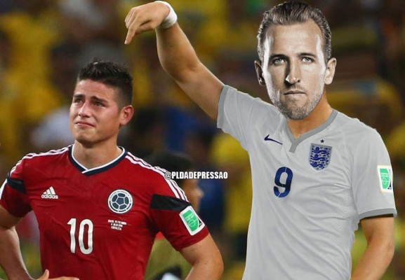 ¡Crueles! Los mejores memes de la eliminación de Colombia del Mundial a manos de Inglaterra