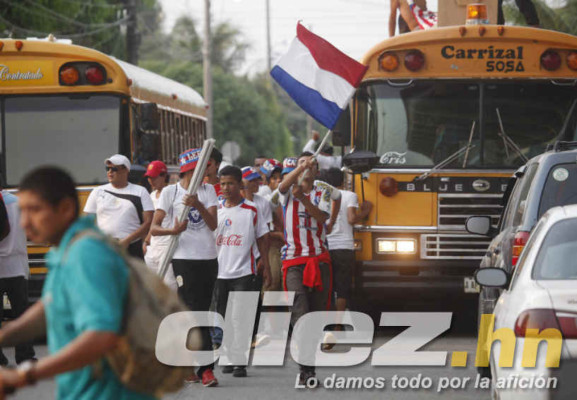 Fiesta en el Estadio Excélsior de Puerto Cortés