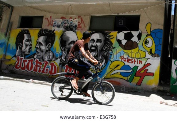FOTOS: Los graffitis más sensacionales de Messi y Cristiano Ronaldo