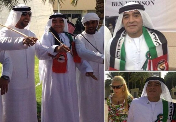 Las fotos más curiosas de Diego Armando Maradona