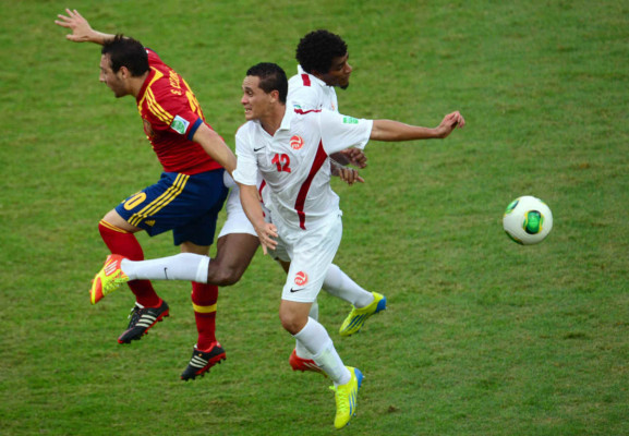 España aplastó 10-0 a Tahití en la Copa Confederaciones