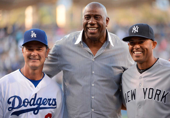 Cristiano Ronaldo, protagonista en la previa del Dodgers-Yankees .