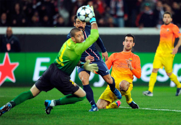 PSG saca empate de último minuto ante Barcelona en la 'Champions'.