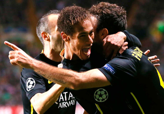 Las mejores imágenes del Celtic-Barcelona