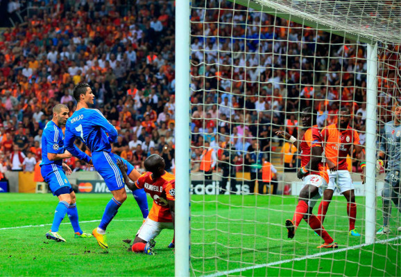 Real Madrid apabulló 6-1 a Galatasaray .