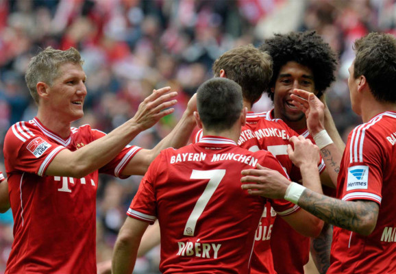 Bayern Múnich se corona campeón de la bundesliga en Alemania .