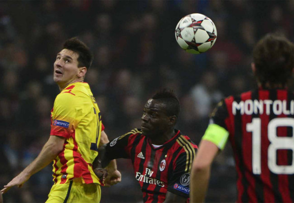 AC Milán vrs Barcelona FC Champions League