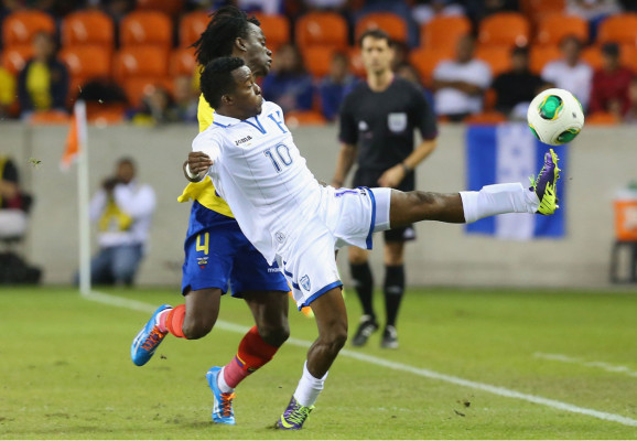Las imágenes Honduras vs Ecuador.