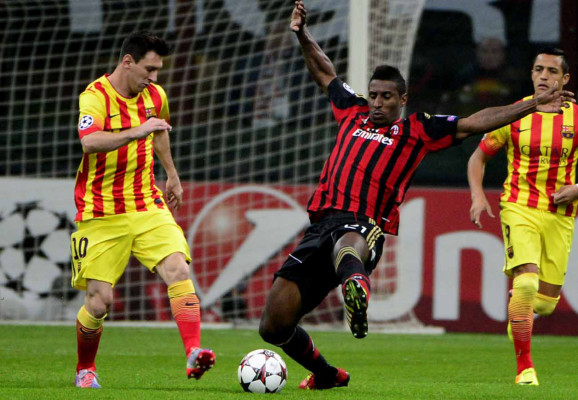 AC Milán vrs Barcelona FC Champions League