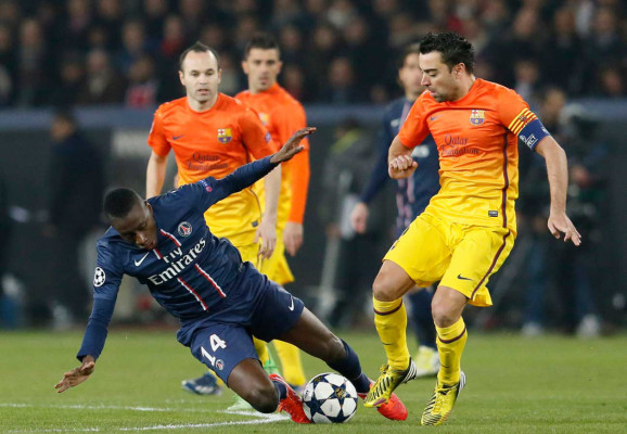 PSG saca empate de último minuto ante Barcelona en la 'Champions'.