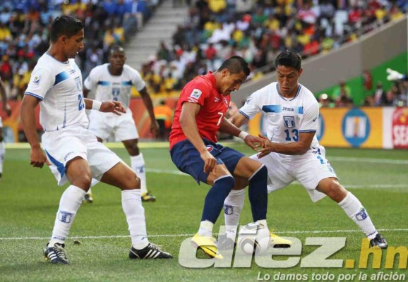 Fotos de Honduras en su debut en Sudáfrica 2010