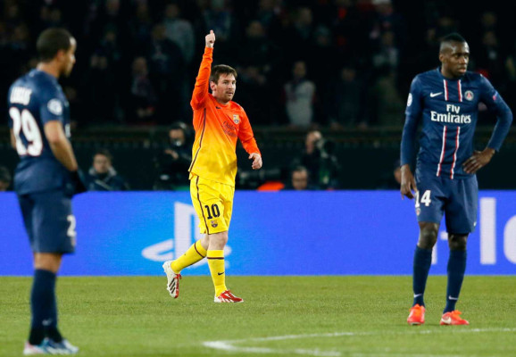 PSG saca empate de último minuto ante Barcelona en la 'Champions'.