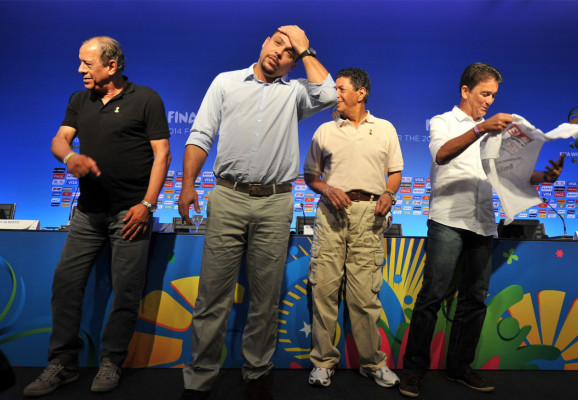 Las estrellas del fútbol mundial en Costa do Sauípe Brasil.