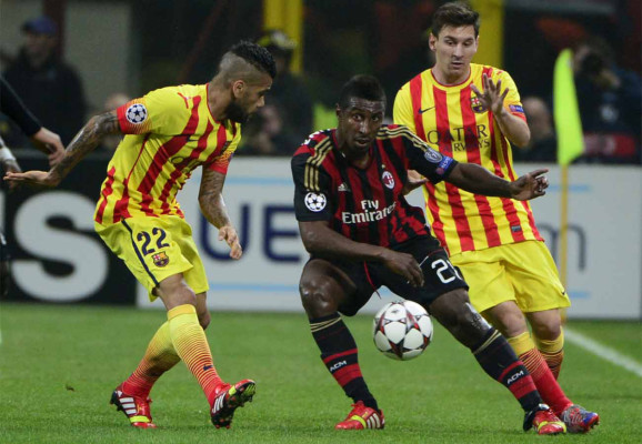 AC Milán vrs Barcelona FC Champions League