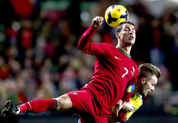 Repechaje al Mundial de Brasil 2014 Portugal vs. Suecia.