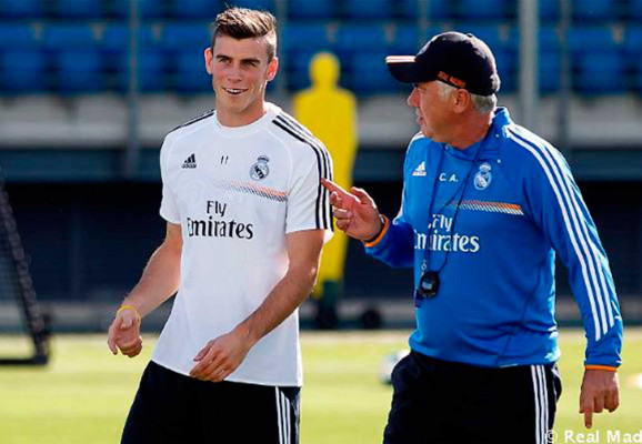 Primer entrenamiento de Gareth Bale con el Real Madrid
